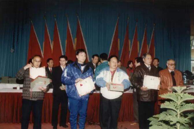 1995年，陈思坦获武林百杰之“十大武星”称号